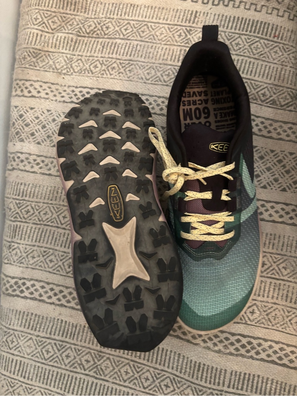 Keen 450 Dirt Hiking Sneaker W10.5/M8.5 - Picture 5 of 7